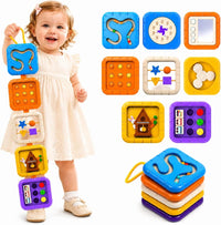 Busy Board for 1 Year Old - Purple