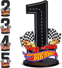MiniInflat Race Car 5th Birthday Number Sign Centerpiece Race Car - 1st