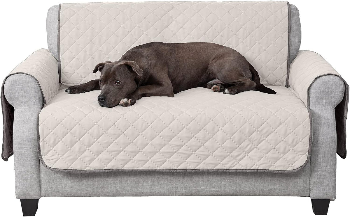 Furhaven Water-Resistant & Reversible Chair Cover Protector for Dogs - Loveseat / Gray/Mist - image 3