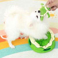 Hollypet Squeaky Hide and Seek Dog Toys for Small and Medium Dogs - Turtle - image 3