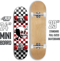 Rude Boyz 24 inch mini cruiser skateboard for kids with aluminium trucks - view 15