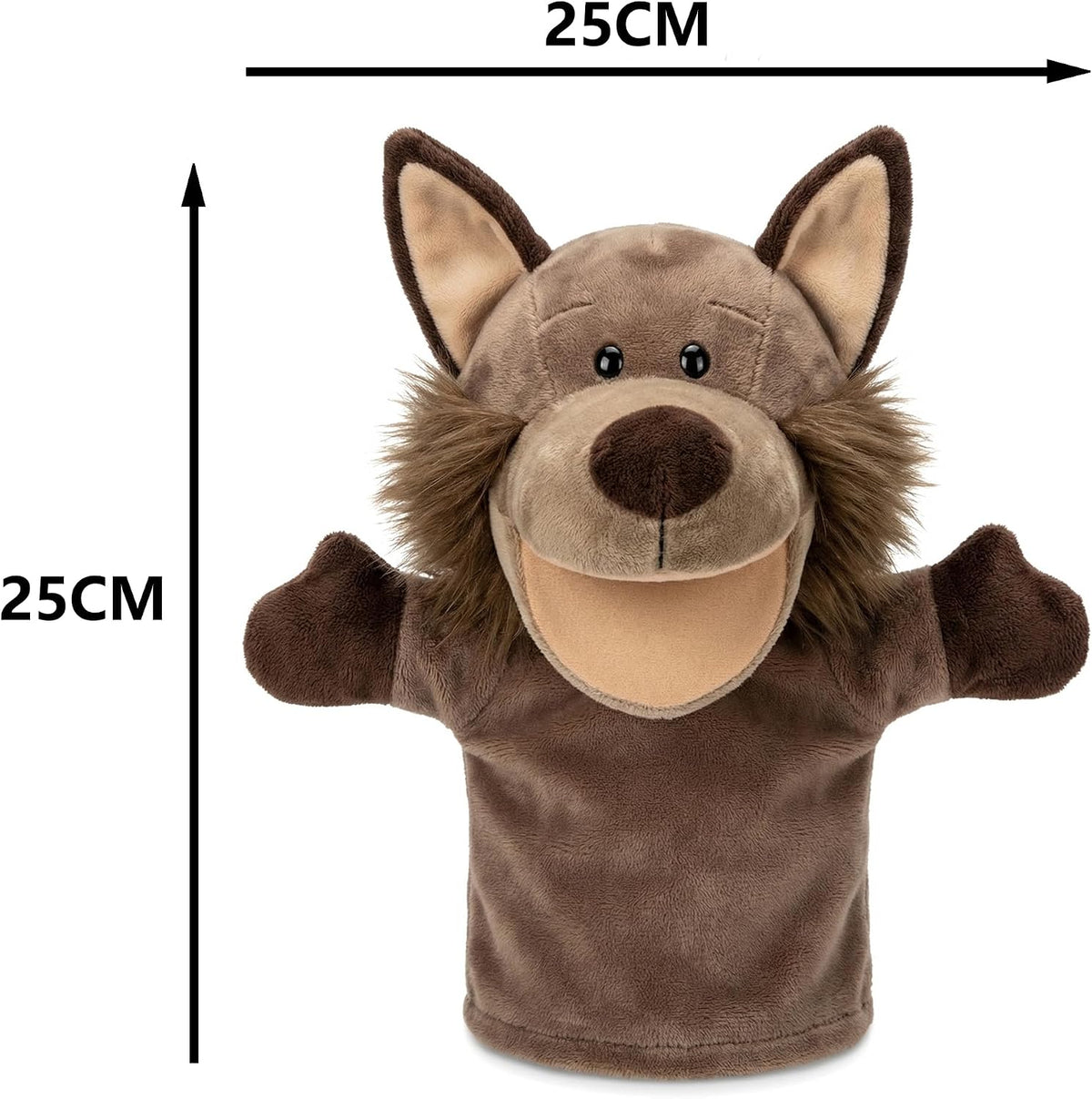 Animal Hand Puppets for Kids - New Wolf - image 4