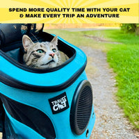 Fat Cat Backpack Carrier - Airline Approved Cat Carrier with Space Capsule Bubble for for Small - 15.0"L x 11.4"W x 17.7"H - image 2