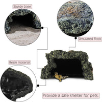 IBWell Resin Reptile Rock Cave, Lizard Tank Décor - image 3