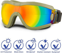 Small Dog Sunglasses with Adjustable Strap UV Protection, Winproof Puppy Sunglasses, Suitable for Dogs Eyes Protection，Soft Dog Goggles