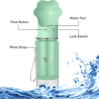Stainless Steel Dog Travel Water Bottle - Mint - image 4