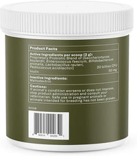 Nom Nom Dog GI-Targeted Probiotic Support - with Prebiotic Fiber, Inulin, and Saccharomyces boulardii - Gut Health Dog Probiotics for Gastrointestinal and Stomach Relief (GI Powder)