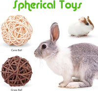 52Pcs Rabbit Chew Sticks, Guinea Pig Toys - 24Pack-Set - image 3