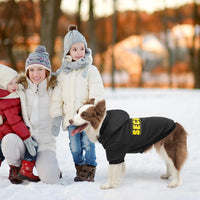 Security Dog Hoodie for Small Medium Large Dogs Boys Girls – Essentials for Dogs - #1 Black (Yellow SECURITY Printed) / XXX-Large - image 2