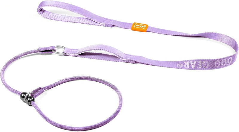 Slip Lead Dog Leash, 360°Swivel Anti-Tangle – Essentials for Dogs - Lavender / 5.0FT