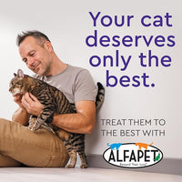 Alfapet Heavy Duty Flat Bottom Cat Litter Box Liners - Extra Giant 15 Count - Tear-Resistant Cat Litter Bags - Kitty Litter Liners for Rectangular Litterbox Pans, 36” x 18” x 2MIL Thick 30 lb Capacity