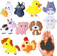 SUPINEEDO Refrigerator Magnets for Kids - Farm