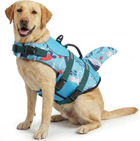 ASENKU Dog Life Jacket, Pet Safety Vest for Swimming & Boating - X-large / Ocean