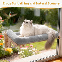 Pecute Foldable Cat Window Perch - Grey / Medium - image 4