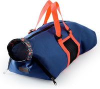 Cinf Cat Restraint Grooming Bag - L Size–Fits large breed cats (12–18 lbs) / Navy Blue - image 3