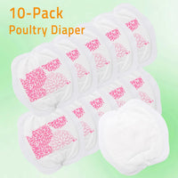 Adjustable Chicken Harness Diaper - Small / Red - image 2