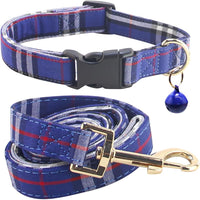 SuperBuddy Dog Collar, Adjustable Dog Collar with Bowtie - Large / blue-1