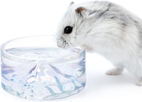 Niteangel Hamster Feeding & Water Bowl - Transparent