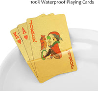 EAY Gold Waterproof Playing Cards - Gold Dollar 1-pack