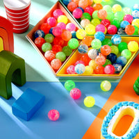 Sumind 100 Pcs 0.78 Inch Kids Small Bouncy Balls Bulk for Party Favor - 0.98 inch / 100 - image 2