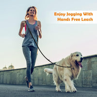 Multi Function 8ft Leather Dog Leash - Black / 8ft*5/8inch - image 4
