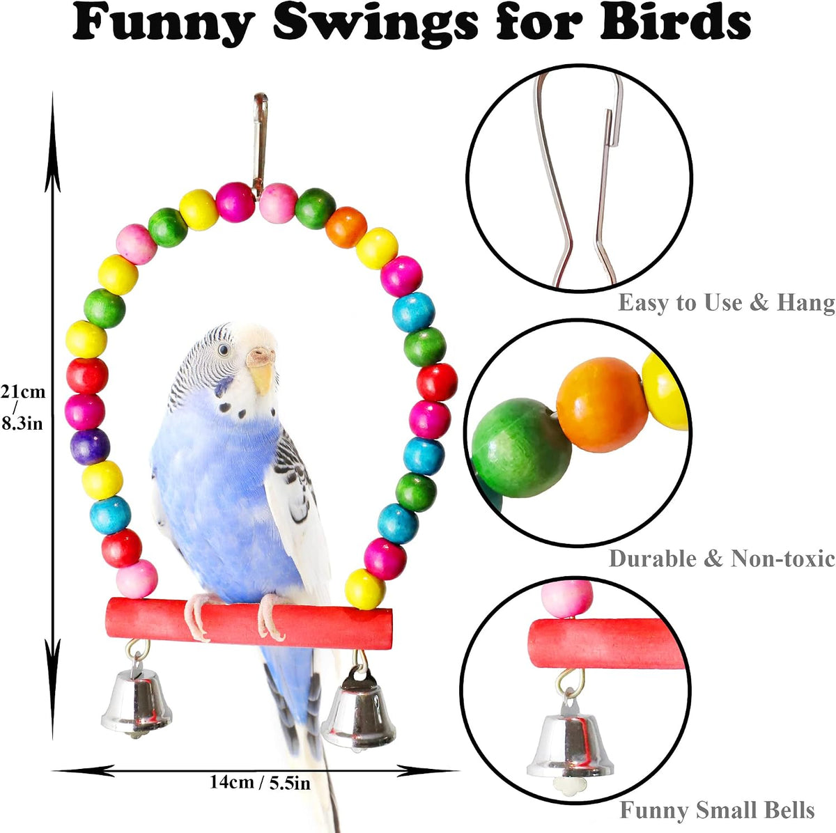 Parakeet Cockatiel Bird Toys - image 2