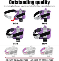Bolux Dog Harness, No-Pull Reflective Dog Vest - X-Small (Pack of 1) / Lavender - image 3