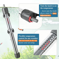 HITOP 50W Adjustable Aquarium Heater - 10.4in-200w - image 3