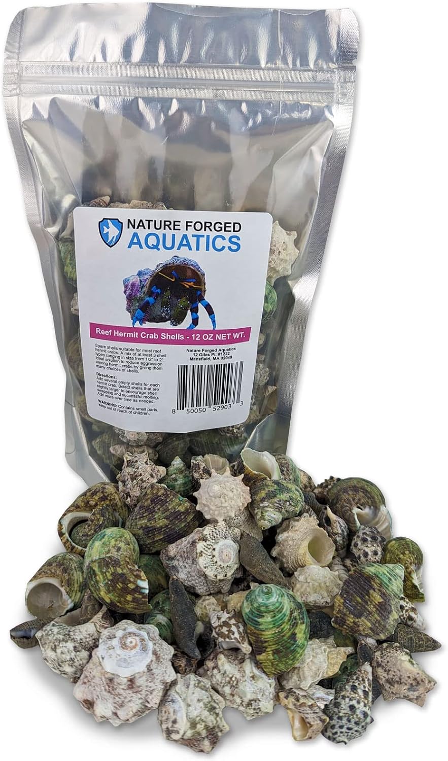 Reef Hermit Crab Shell Mix Spare Shells for Most Saltwater Hermit - image 2