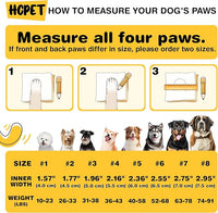 Hcpet Dog Shoes, Dog Boots for Small Dogs, Breathable Medium Dog Booties Paw Protector for Summer Hot Pavement, Winter Snowy Day, Outdoor Walking, Indoor Hardfloors Anti Slip Sole Pink Size 5