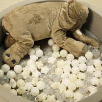 TRENDPLAY Star Ball Pit Balls for Toddlers 50 100 200 Count Star - Beige / 100 - image 4