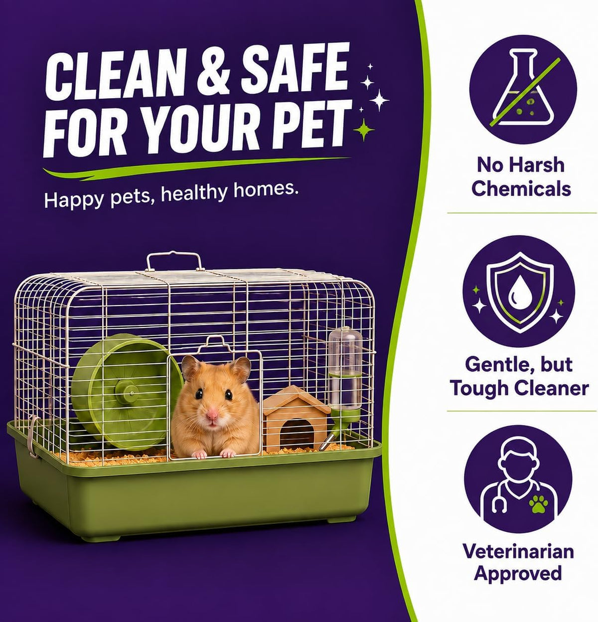 Absolutely Clean Amazing Small Animal Cage Cleaner - 16 Fl Oz (Pack of 2) - image 2