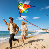 Xida large dragon delta kite for kids, 55 x 61.8 inch ripstop polyester with flying line - view 28