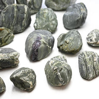 Aquarium Stone Green River Rock 40LB Rocks aquascaping Fish Tank Decor Rocks for Aquariums Fairy Gardens Model Railroads Dioramas Wargaming Mosaic Art（4-10inch / 7PCS）