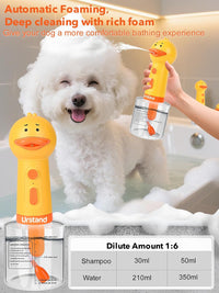 Dog Foaming Soap Dispenser - Yellow Duck - image 4
