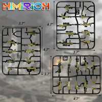 Himirich U.S. WW2 military weapons pack for mini figures in black ABS plastic - view 39