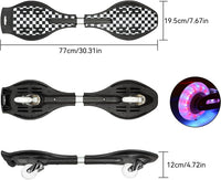 Magnitt junior caster board for kids 8+ with light up LED wheels - view 17
