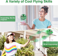 Ciniffo 2026 Upgraded Flying Orb Ball Toy with Dazzling Lights - Green - image 2