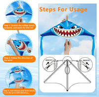Tcvents mini finger launcher kites for kids with rubber band launchers in bright prints - view 12