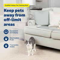 PetSafe ScatMat Indoor Training Mat – Essentials for Dogs - Sofa 60" x 12" (Pack of 2) - image 2