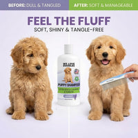 Puppy Shampoo and Conditioner, Tearless Puppy Wash - Lavender - image 3