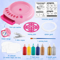 Spin Art Machine for Kids - Pink - image 2