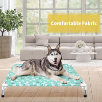 Elevated Dog Bed Pet cot for Small Dogs, Indoor and Outdoor Use – Essentials for Dogs - Large - image 2