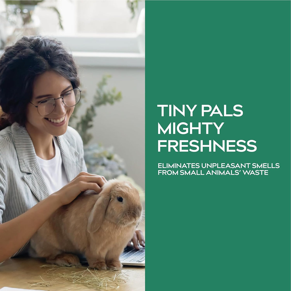 Small Animal Cage Deodorizer Spray, Unscented - image 2