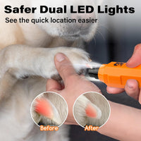 Casfuy 6-Speed Dog Nail Grinder - C-Orange - image 3
