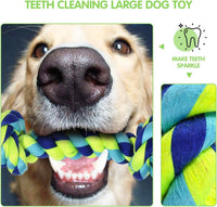 Dog Rope Toy for Large Dogs Heavy Duty Dog Chew Toys for Aggressive - 9 Packs / Large (Pack of 2) - image 4