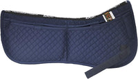 ECP Equine Comfort Products Adjustable Shock Absorbing Memory Foam Half Saddle Pad, Injury Prevention & Pressure Relief, Customizable Fit, Breathable for All Riding Styles