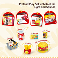 FS Toy Cash Register for kids Scanner - Yellow - image 2