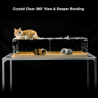 GuineaLoft Model-A Acrylic Guinea Pig Cage - Model-A1 - image 2