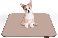 Paw Inspired Washable Pee Pads for Dogs (2 Pack), Leakproof, Non-Slip Reusable Puppy Pads for Potty Training, Whelping, Waterproof Mat (32x30 Inch, Pack of 2)
